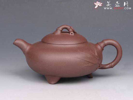 紫砂壶图片：季竹壶 - 美壶网