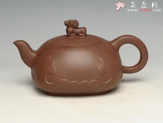 紫砂壶图片:吉祥如意 - 美壶网