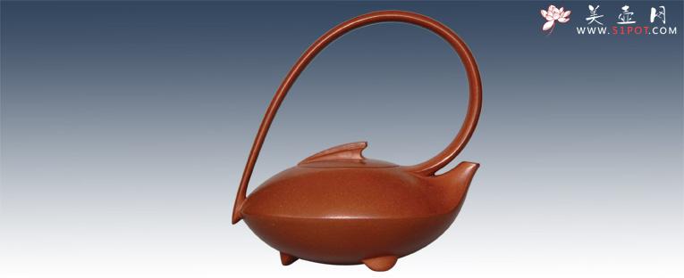 紫砂壶图片：永乐提梁 - 美壶网
