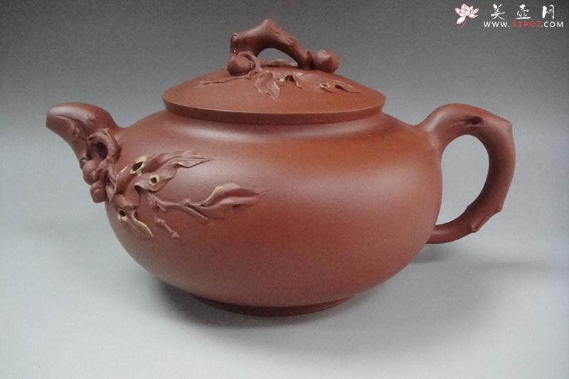 紫砂壶图片：花桃 - 美壶网