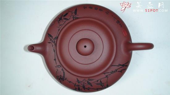 紫砂壶图片：紫壶留清影 - 美壶网