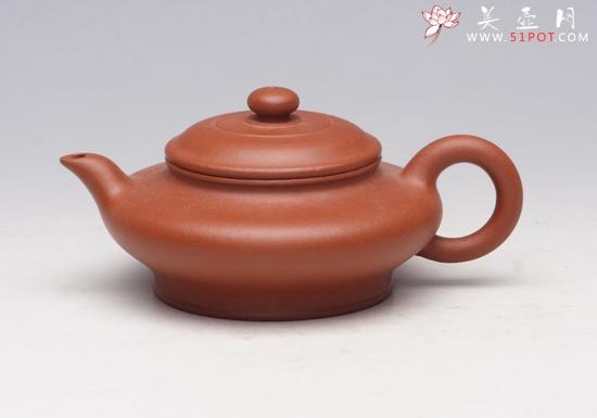 紫砂壶图片：虚扁 - 美壶网