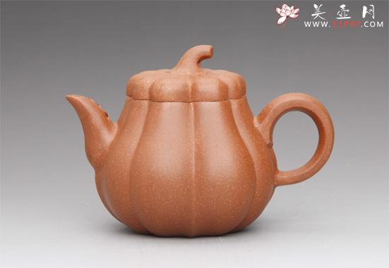 紫砂壶图片：南瓜筋纹 - 美壶网