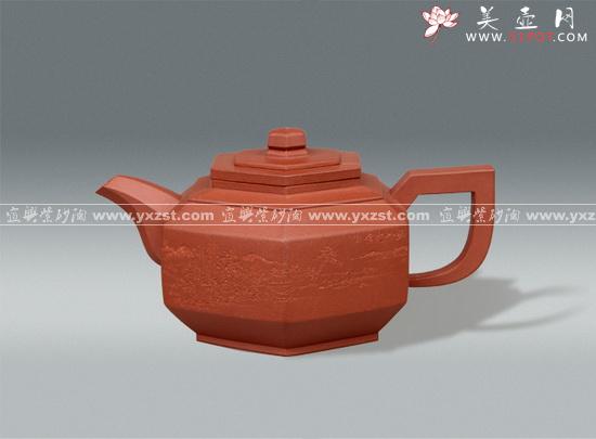 紫砂壶图片：六度 - 美壶网