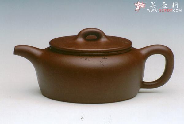 紫砂壶图片：扁墩 - 美壶网