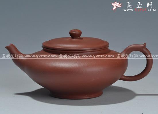 紫砂壶图片：虚扁 - 美壶网