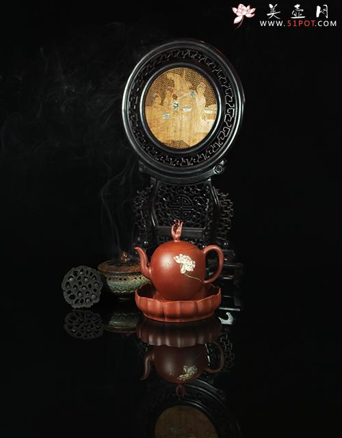 紫砂壶图片：拈花微笑-禅系列 - 美壶网