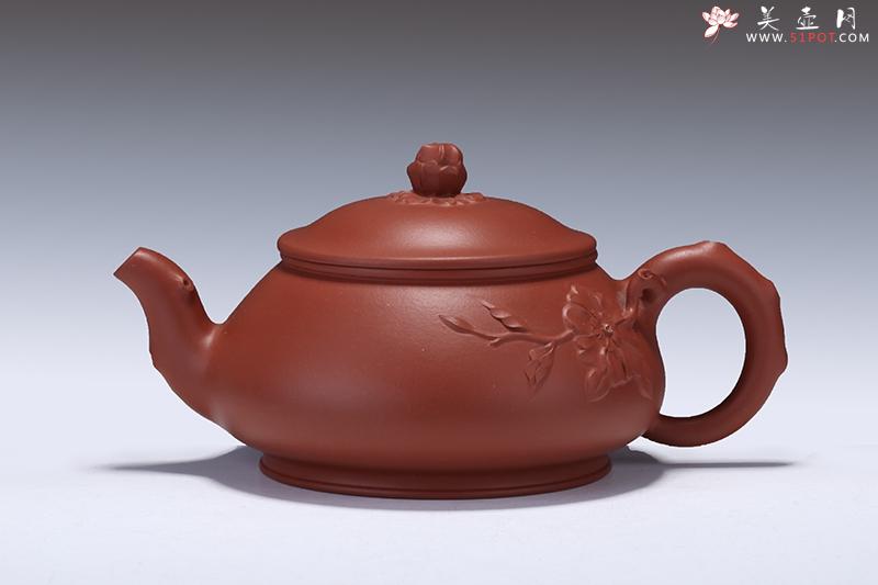 紫砂壶图片：春雨樱姿 - 美壶网