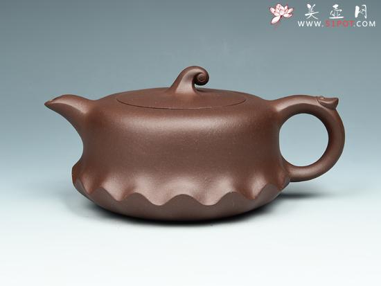 紫砂壶图片:荷叶壶 - 美壶网