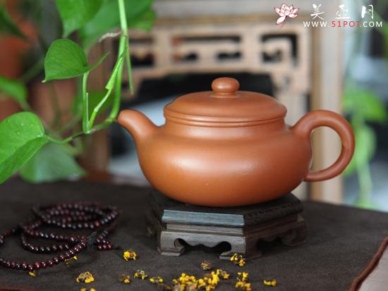紫砂壶图片：朱泥仿古 - 美壶网