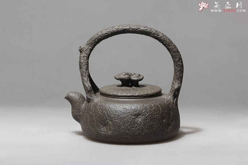 紫砂壶图片：供春提梁 - 美壶网