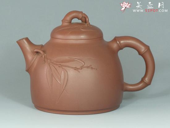 紫砂壶图片：竹段 - 美壶网