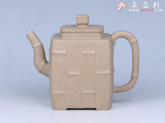 紫砂壶图片：方竹 作者：范乃军 - 美壶网