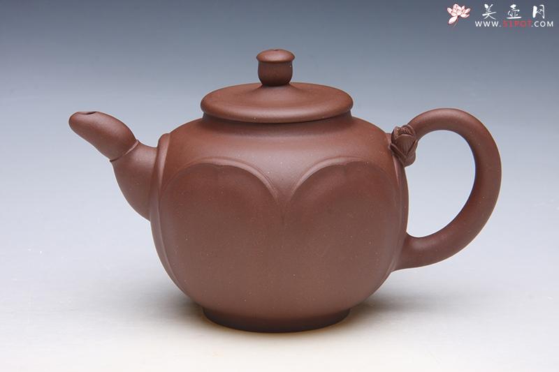 紫砂壶图片：六瓣莲子 - 美壶网