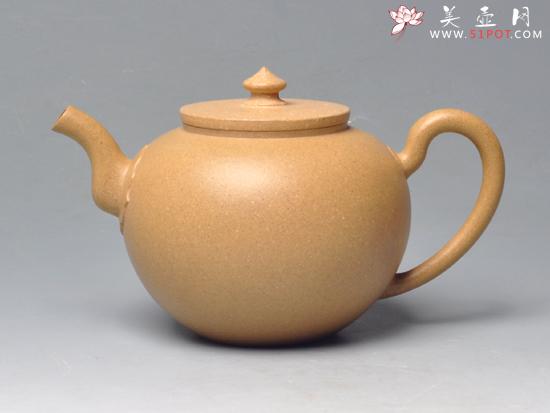 紫砂壶图片：吴经（本山绿泥）2... - 美壶网