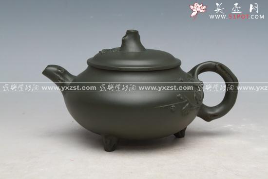 紫砂壶图片：咏梅 - 美壶网