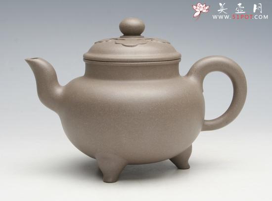 紫砂壶图片：大彬如意 - 美壶网