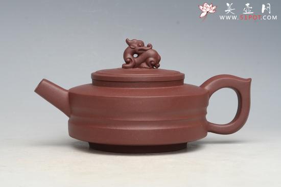 紫砂壶图片：龙腾玉璧 - 美壶网