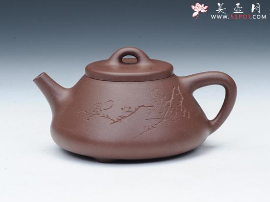 紫砂壶图片：子冶石瓢 - 美壶网