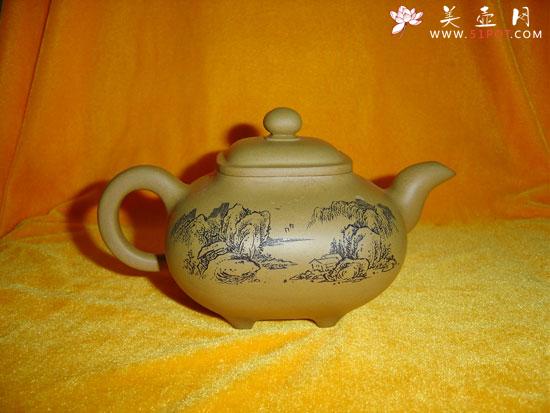 紫砂壶图片：传炉壶 - 美壶网