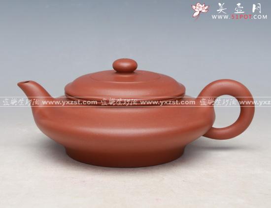 紫砂壶图片：虚扁 - 美壶网