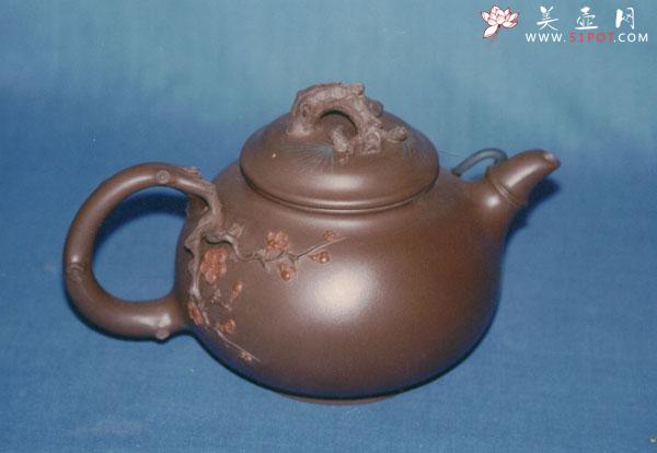 紫砂壶图片：岁寒三友壶 - 美壶网