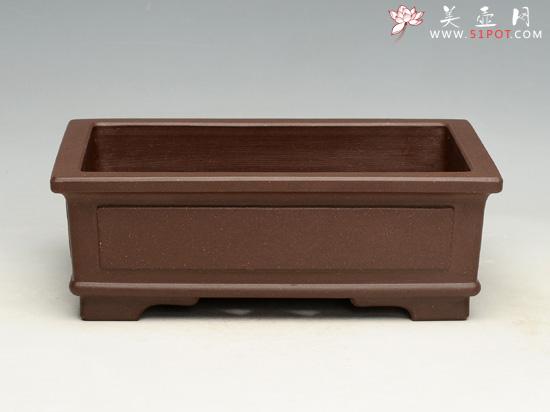 紫砂壶图片:凸块长方盆 - 美壶网