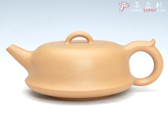 紫砂壶图片:玉盘 容量:300CC - 美壶网