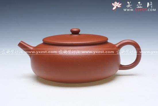 紫砂壶图片：扁鼓 - 美壶网
