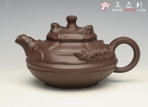 紫砂壶图片：风卷葵 - 美壶网