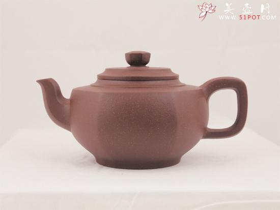 紫砂壶图片：六方雪华 - 美壶网