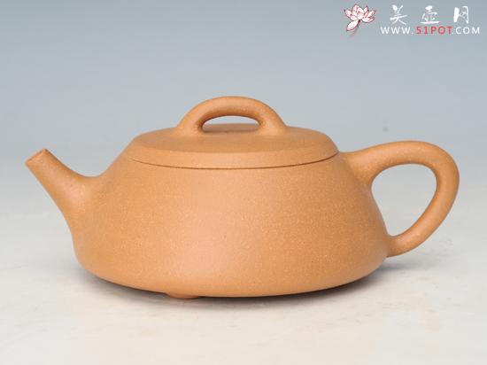 紫砂壶图片:石瓢(黄金段) - 美壶网