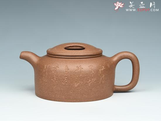 紫砂壶图片：牛盖莲子 - 美壶网