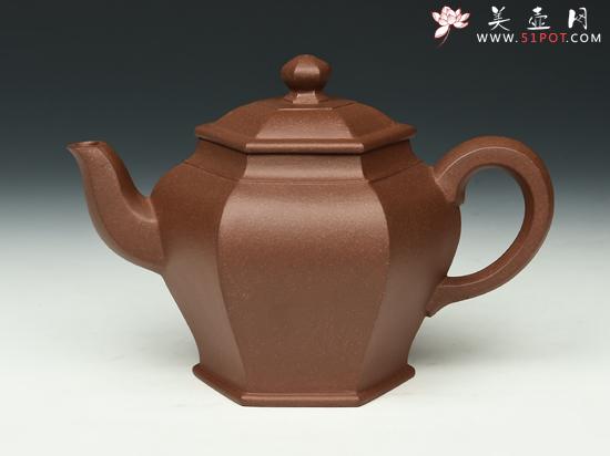 紫砂壶图片:六方宫灯 - 美壶网