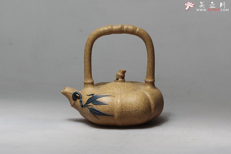 紫砂壶图片：罗汉提梁 - 美壶网