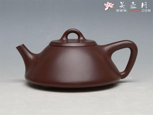 紫砂壶图片：子冶石瓢 350CC - 美壶网