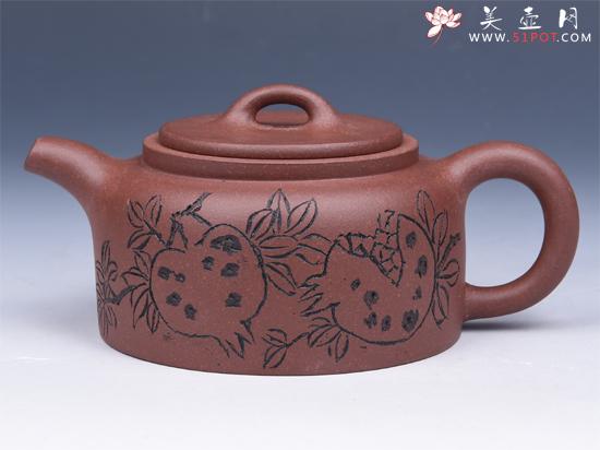 紫砂壶图片：   - 美壶网