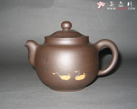 紫砂壶图片：珍珍壶:范美勤制 - 美壶网