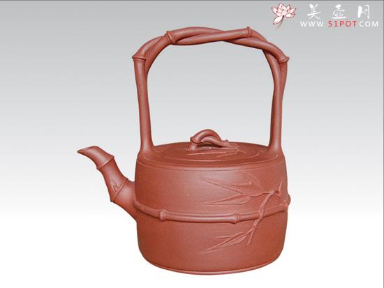 紫砂壶图片：竹报平安 - 美壶网