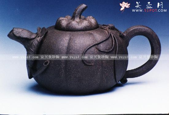 紫砂壶图片：北瓜壶 - 美壶网