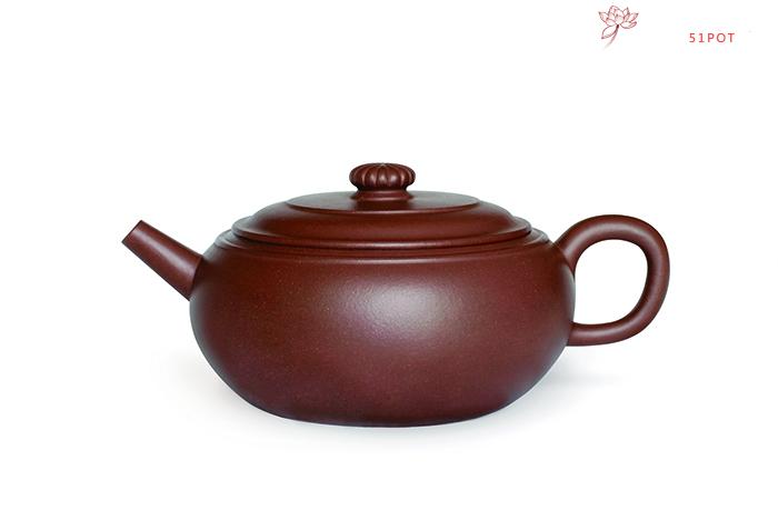 紫砂壶图片：菊钮巨轮 - 美壶网