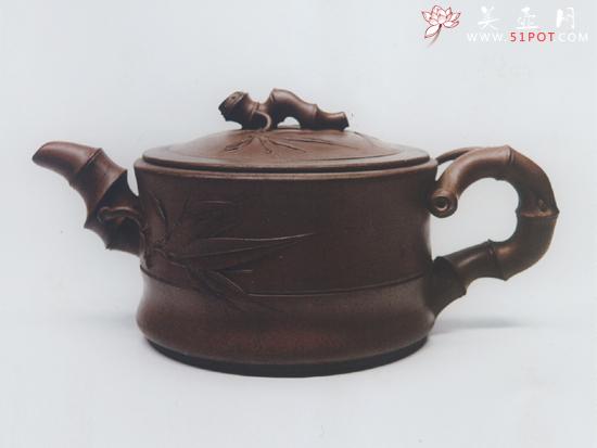 紫砂壶图片:可心竹段 - 美壶网