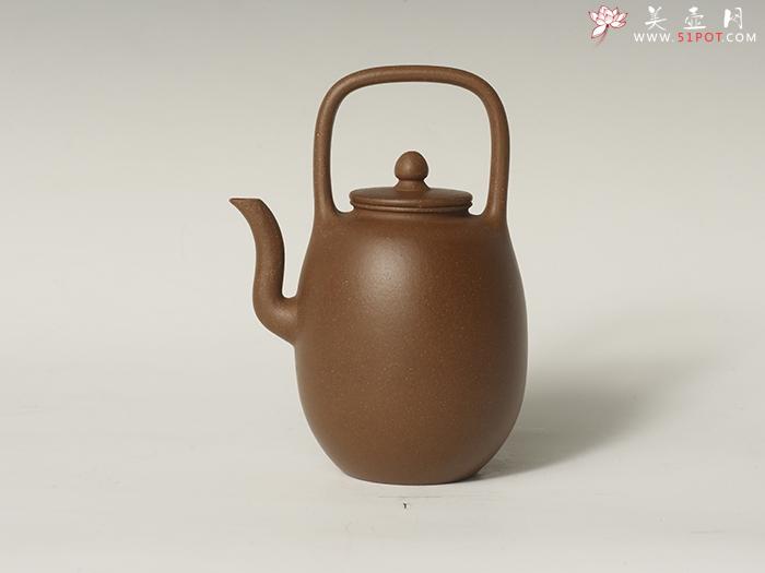 紫砂壶图片：宋韵提梁 - 美壶网