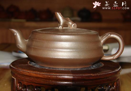 紫砂壶图片：高升壶 - 美壶网