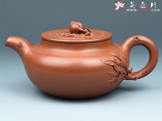 紫砂壶图片：桃叶 - 美壶网