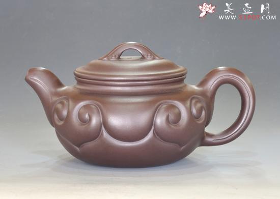 紫砂壶图片：仿古如意 - 美壶网