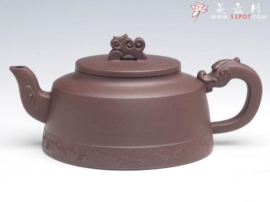 紫砂壶图片：龙行天下 - 美壶网