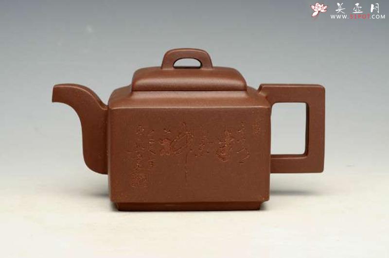 紫砂壶图片：亚明四方 - 美壶网