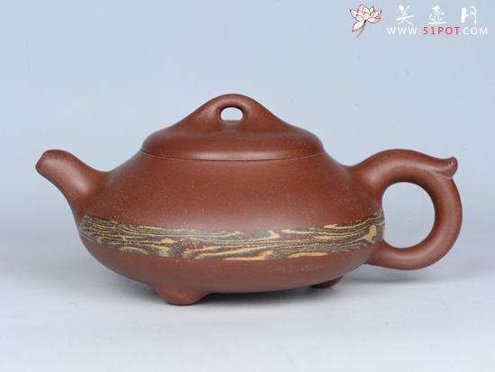 紫砂壶图片：绞泥石瓢 - 美壶网