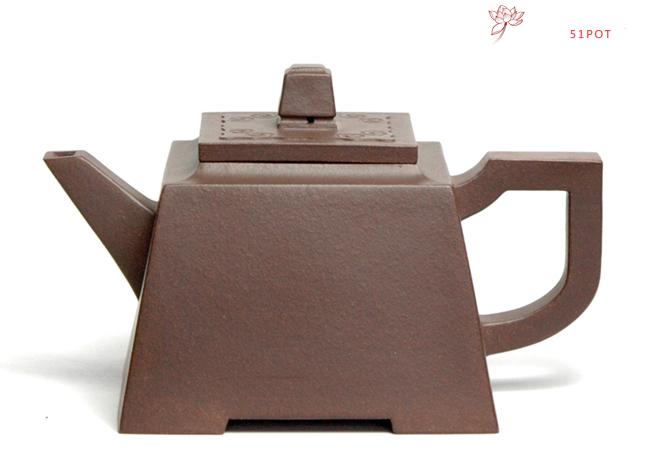 紫砂壶图片:四方如意 300CC - 美壶网